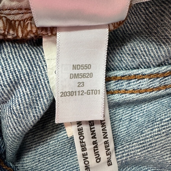 Madewell Baggy Straight Jeans size 23 - Picture 8 of 11